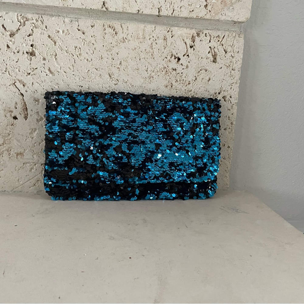BCBGMaxazria Sequin Clutch